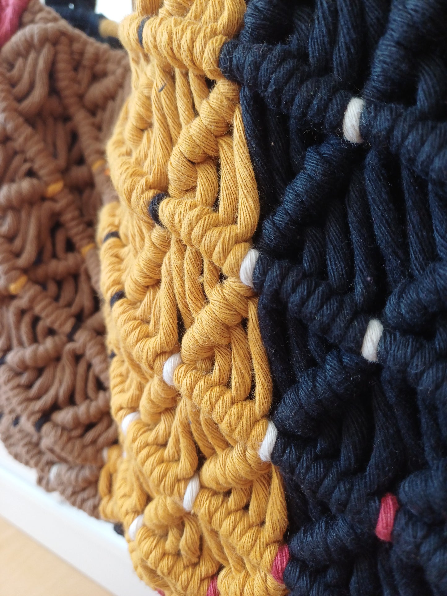 Maxi Bolso de Macramé "Horizonte" – Edición Limitada