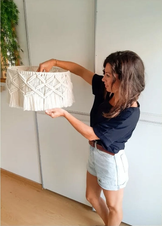 Lámpara Aurora – Esencia Bohemia | Handmade by The North Knot