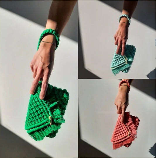 Clutch multiusos "Olas del norte" - The North Knot