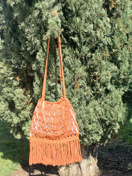 Bolso de Macramé "Terra" – Colección North Knot