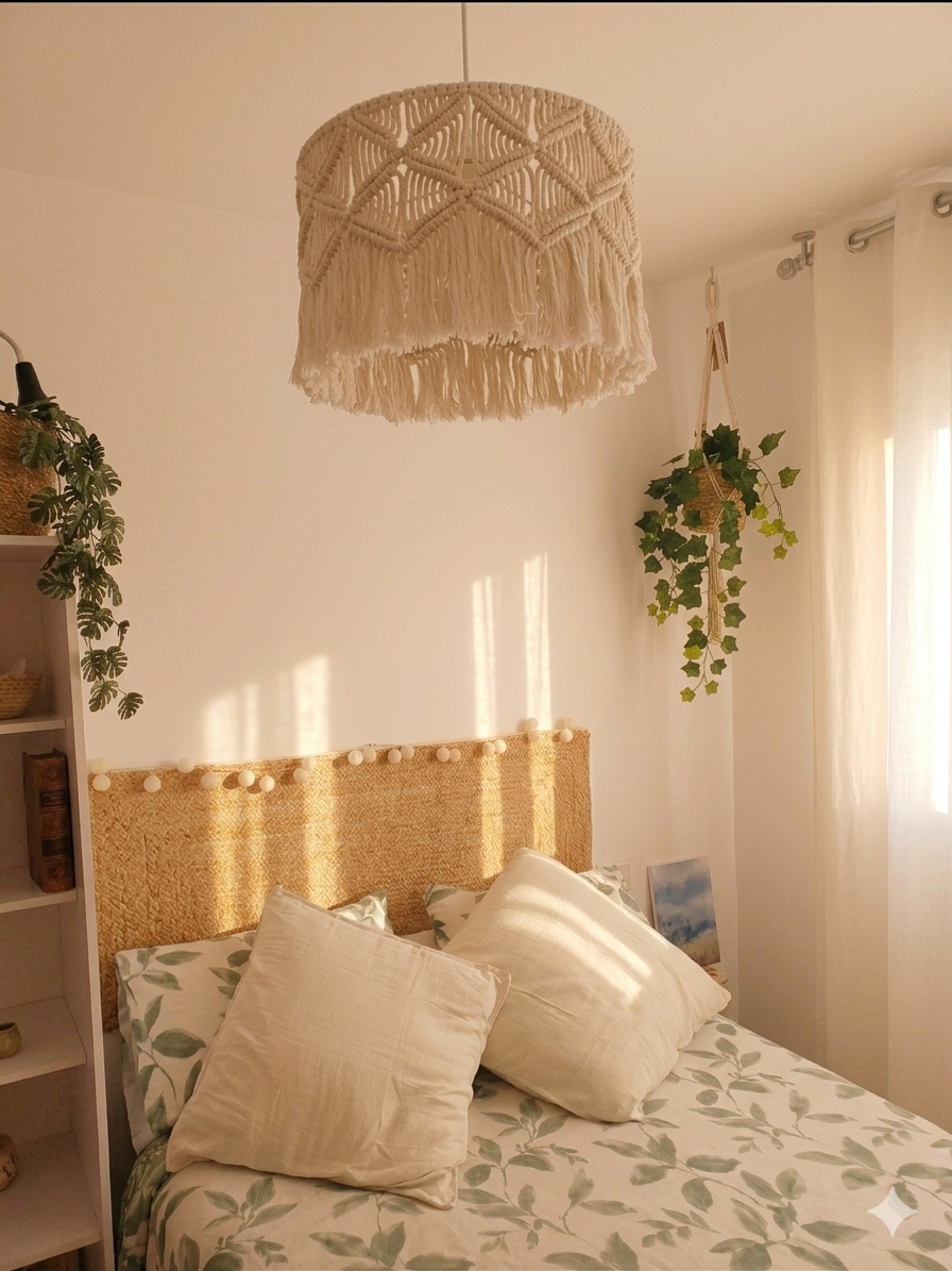 Lámpara Aurora – Esencia Bohemia | Handmade by The North Knot