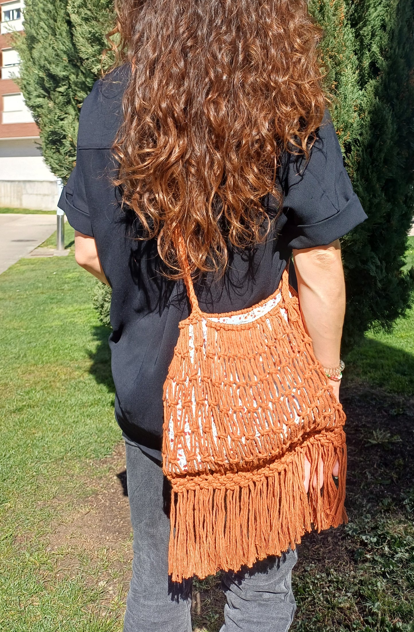 Bolso de Macramé "Terra" – Colección North Knot