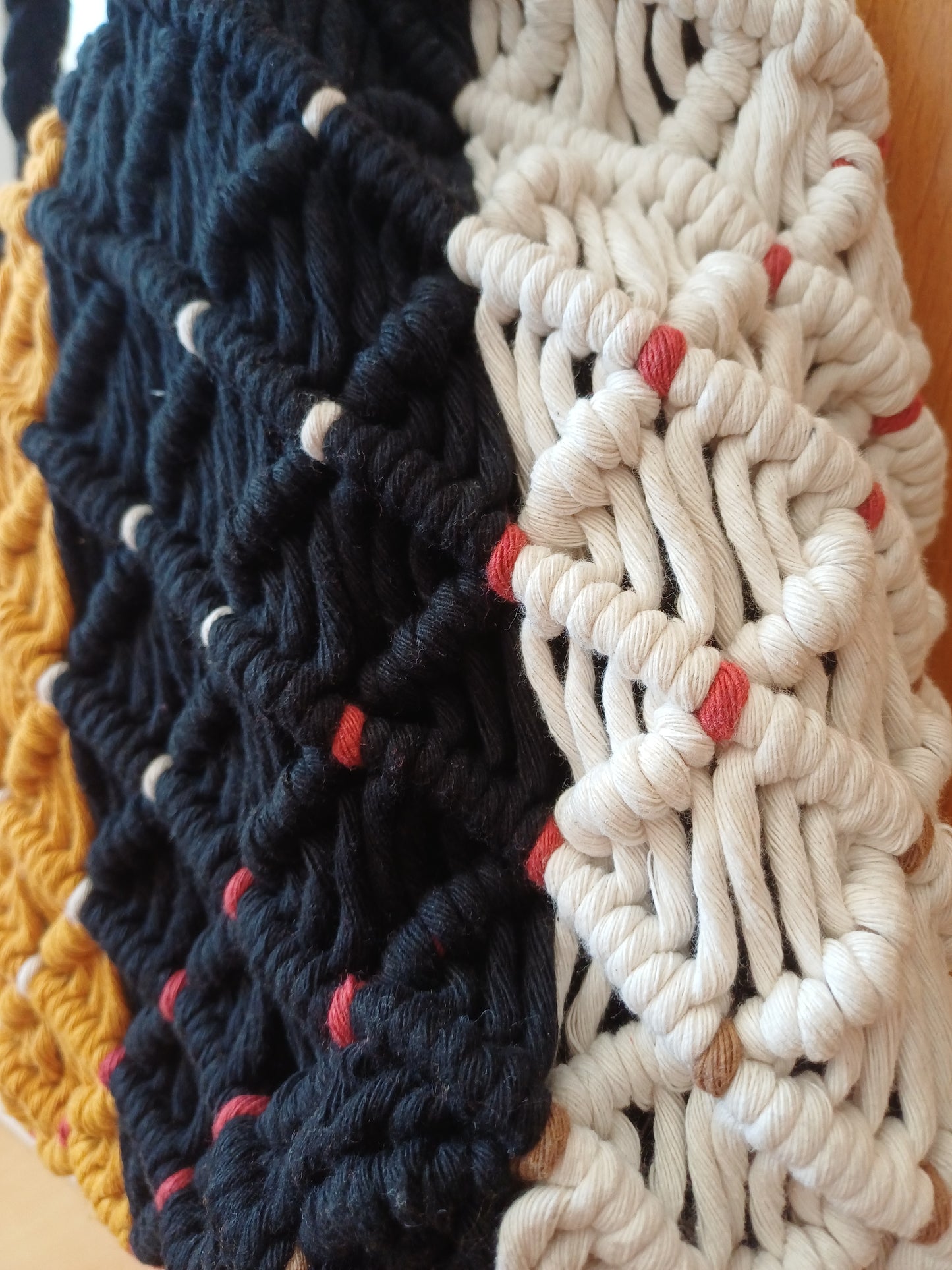 Maxi Bolso de Macramé "Horizonte" – Edición Limitada