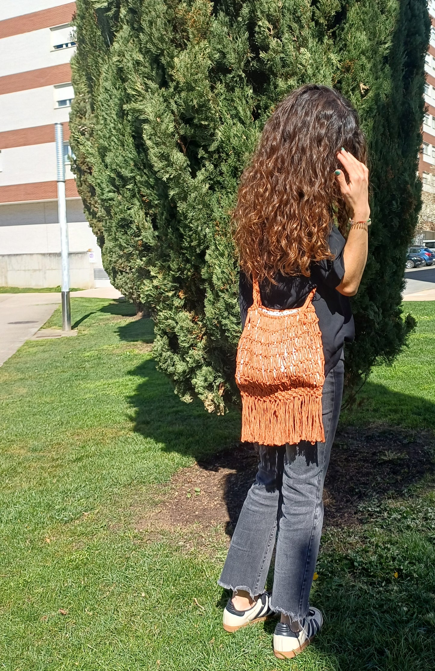 Bolso de Macramé "Terra" – Colección North Knot